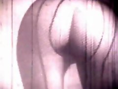 Candy Barr Strips Down To Her Stockings