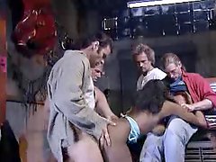 Ebony Anal Gangbang