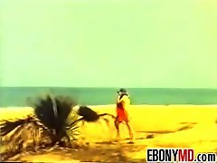 Interracial Sex At The Beach Classi