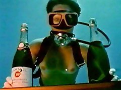 Vintage soft erotica (underwater striptease)