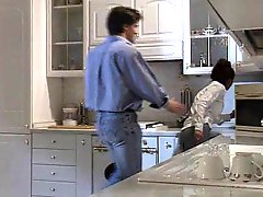 Peggy kitchen anal fun 