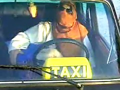 Taxi Driver fucks blonde slut