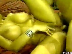 Big boobies brunette succumed in plesure while pussy hammered