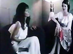 Vintage German porn from the 70s with brunette sucking and fucking